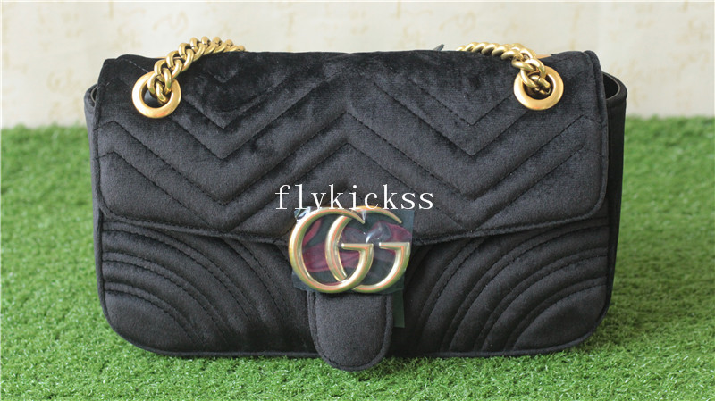 GC Shoulder Bag Black